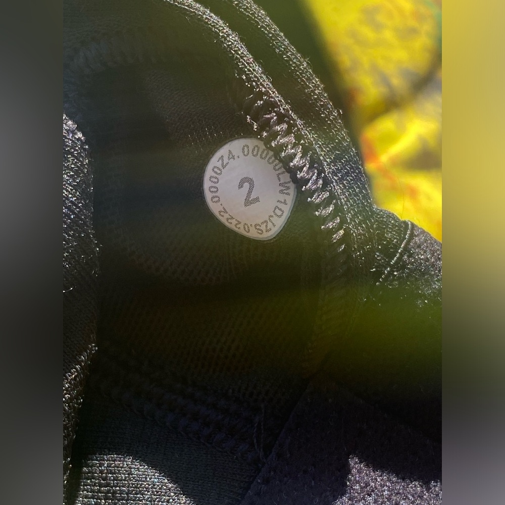 Lululemon Wunder Train Long Line Racerback Tank Top Undertone Black Multi ~ 2 - Picture 10 of 11